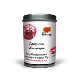 Vela Hidratante Beijável de Cereja com Champagne
