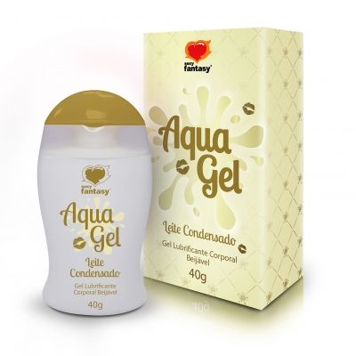 Lubrificante Beijável AquaGel Leite Condensado