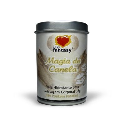 Vela Hidratante Beijável de Canela