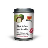 Vela Hidratante Beijável de Trufa de Limão com Chocolate